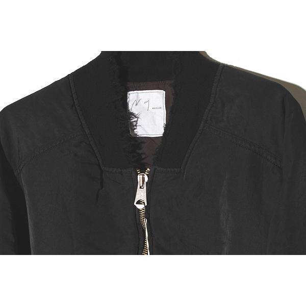 未使用品 2025AW ANCELLM アンセルム FADED BOMBER JACKET フェード