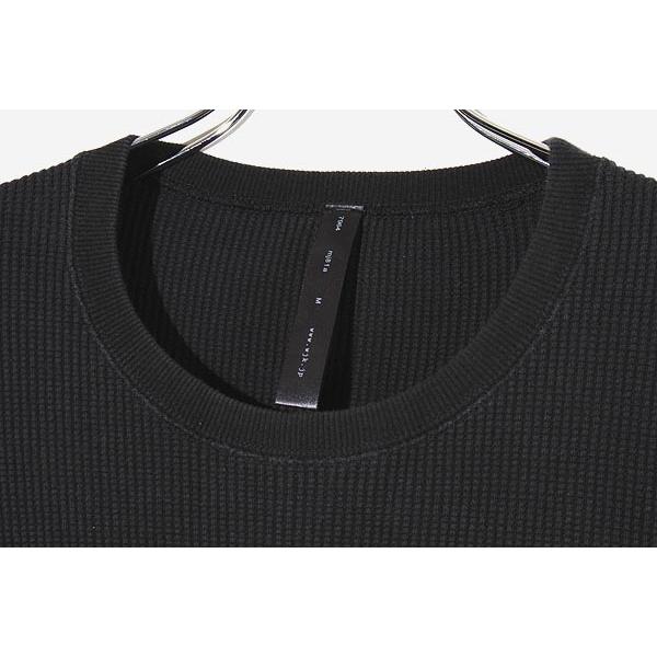 wjk ダブルジェイケイ stretch waffle long-T ワッフル サーマル ロンT