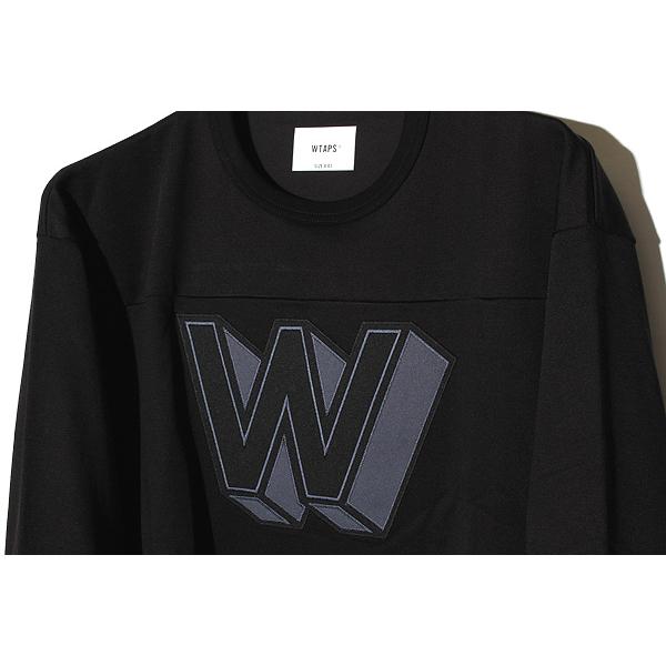 WTAPS / 長袖Tシャツ/2/コットン/BLK/252ATDT-CSM18/JC / LS / RACO 2025AW WTAPS ダブルタップス JC / LS RACO 長袖Tシャツ 1 BLACK