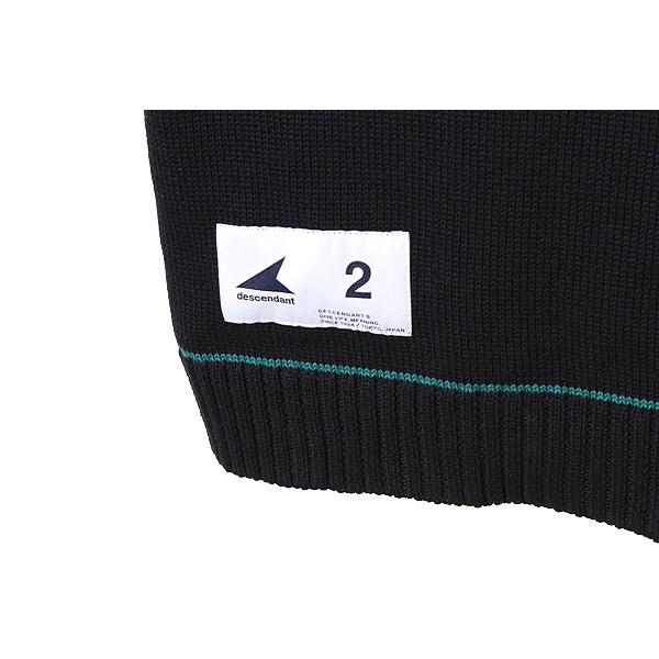 2024SS DESCENDANT ディセンダント SERVIR KNIT VEST サーバー Vネック