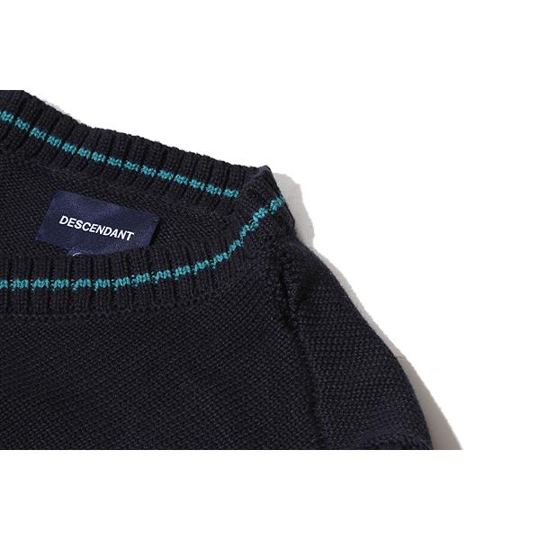 2024SS DESCENDANT ディセンダント SERVIR KNIT VEST サーバー Vネック