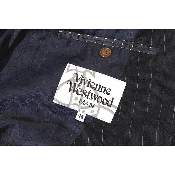 Vivienne Westwood MAN ウールジャケット Vivienne Westwood MAN ヴィヴィアンウエストウッドマン ストライプ 総