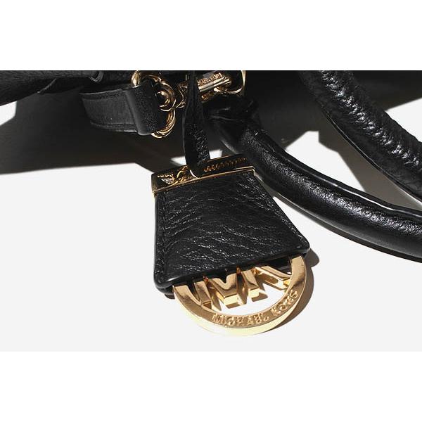 極美品☆MICHAEL KORSマイケルコース 2wayショルダーバッグ レザー 美品 マイケルコース 2way トートバッグ ショルダーバッグ レザー 黒