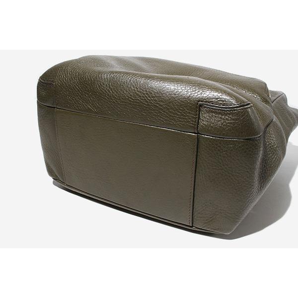 【中古】HIROFU ヒロフ ランポ ビッグジップ レザー リュック バックパック GREEN グリーン /◆☆ レディース HIROFU ヒロフ ランポ ビッグジップ レザー リュック バックパック