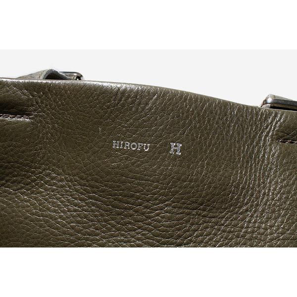 HIROFU ヒロフ ランポ ビッグジップ レザー リュック バックパック