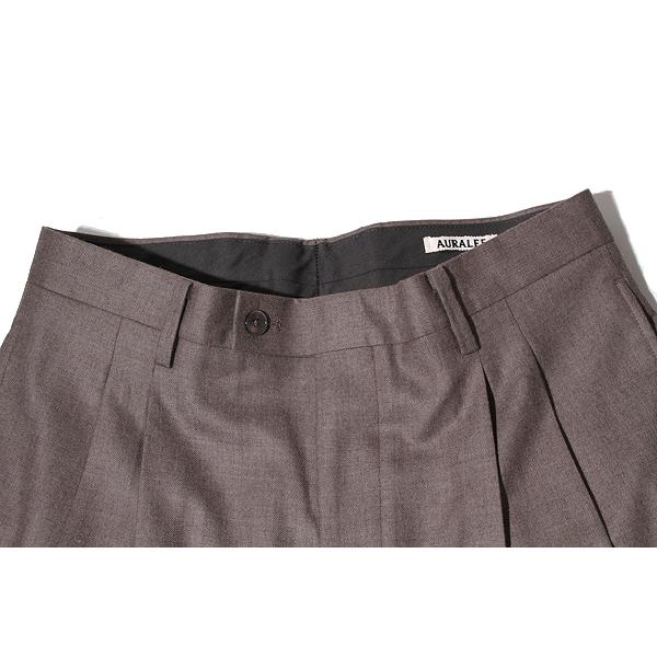 2025AW AURALEE オーラリー SUPER LIGHT WOOL TWO-TUCK SLACKS
