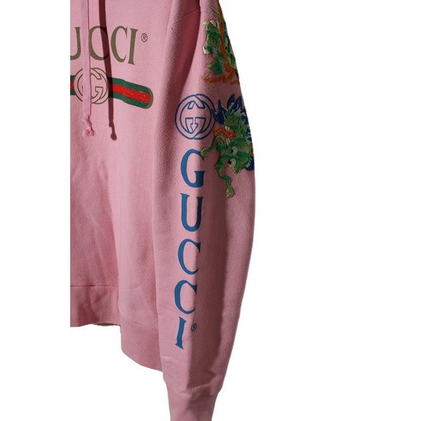 GUCCI（グッチ） 2018AW GUCCI アームロゴドラゴンエンブロイダリー