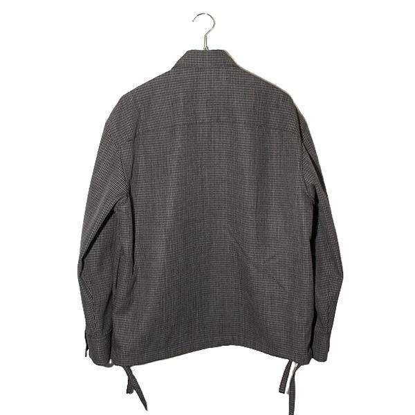 JIL SANDER ジルサンダー Wool Drawstring Overshirt ウール ドロー