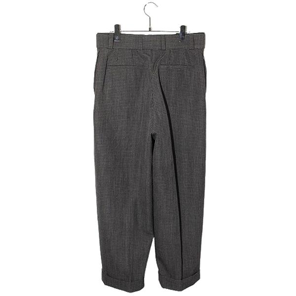2024SS JIL SANDER ジルサンダー TROUSER 111 AW 25 ベルト付き ウール