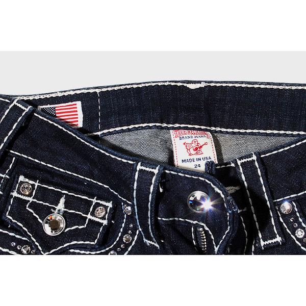 TRUE RELIGION トゥルーレリジョン JOEY BIG T ビジューボタン ブーツ