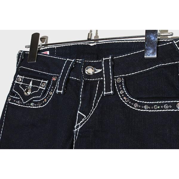 TRUE RELIGION トゥルーレリジョン JOEY BIG T ビジューボタン ブーツ