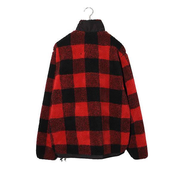 CHALLENGER/BUFFALO PLAID BOA JACKET（NAVY）［バッファローチェック 