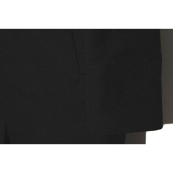 ZARA（ザラ） スタンドカラー ウール チェスター コート XL BLACK