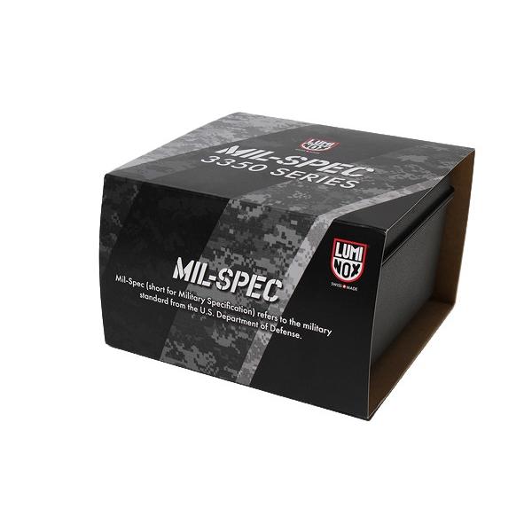 未使用品 MIL-SPEC 3350 SERIES MIL-SPEC-MIL-PRF-46374G TYPE3 CLASS1  3351.1.SET 腕時計 BLACK ブラック /● メンズの画像
