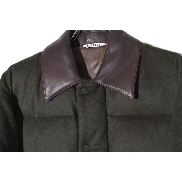 2025AW AURALEE オーラリー BABY CAMEL FLANNEL DOWN BLOUSON ベビー