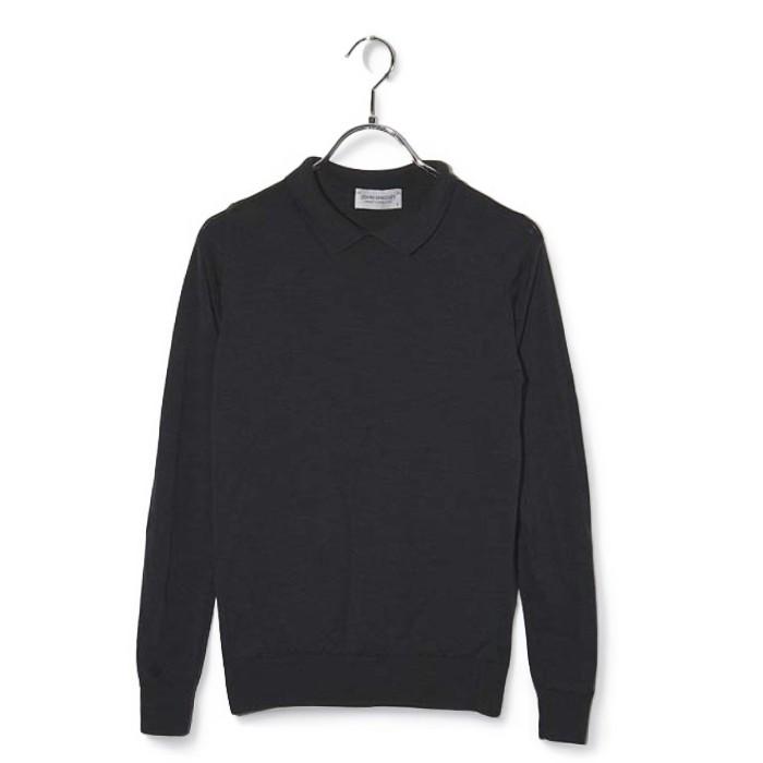 JOHN SMEDLEY ジョンスメドレー 日本限定 クレリック ニットポロシャツ