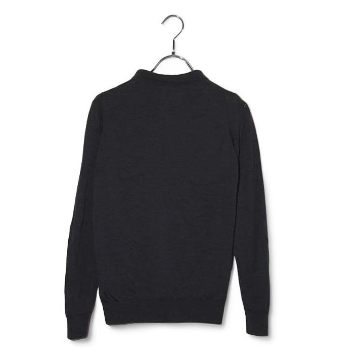 JOHN SMEDLEY ジョンスメドレー ブラック ニットポロシャツ S JOHN SMEDLEY ジョンスメドレー 日本限定 クレリック ニットポロシャツ