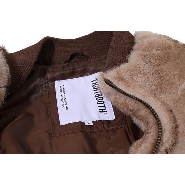 2025FW TIGHTBOOTH TBPR タイトブース T QUILT FUR MA-1 フェイク