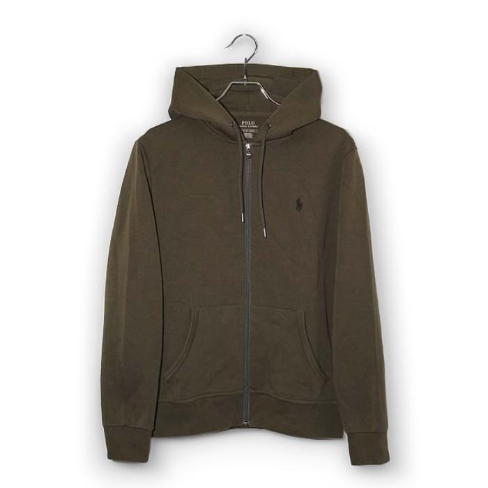 【新品タグ付き】Polo Ralph Lauren ジップパーカー XS ラルフ ローレン ダブルニット フルジップパーカー＆ダブルニット