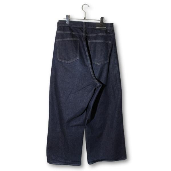2022AW LAD MUSICIAN ラッドミュージシャン DENIM BAGGY PANTS バギー 