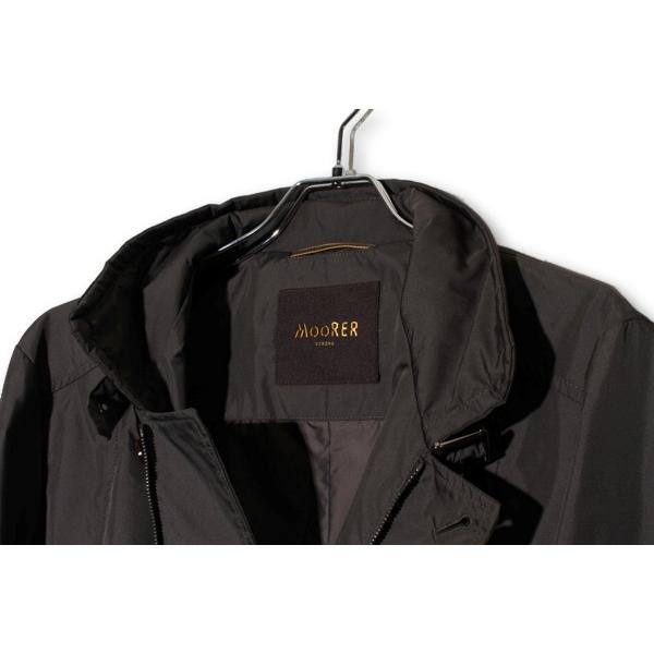 未使用品 MOORER ムーレー NABUCCO-KM ダブルブレストジャケット ムーレーブルゾン 50 khaki カーキ 434-97703-484 /● メンズの画像
