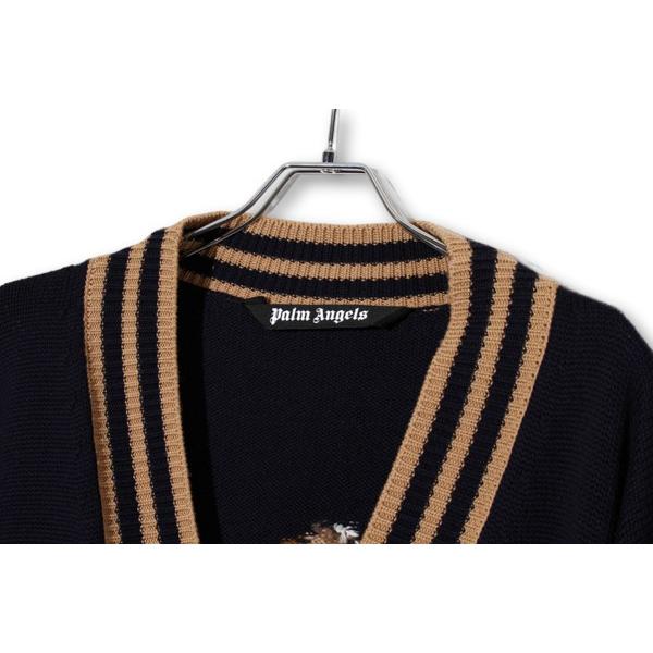 PALM ANGELS パームエンジェルス Bear Intarsia Knit Cardigan ベア 