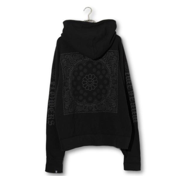 2023AW 村上隆 Kaikai Kiki カイカイキキ TM/KK Flower BANDANA Hoodie XL (OVERSIZED) BLACK ブラック /● メンズ_1