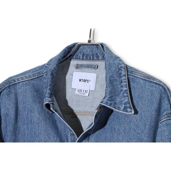 2023SS WTAPS ダブルタップス DADDY / JACKET COTTON. DENIM ダディー