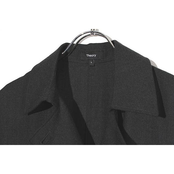 theory（セオリー） 2025AW Theory Wool Pl Flannel Belted Dress 