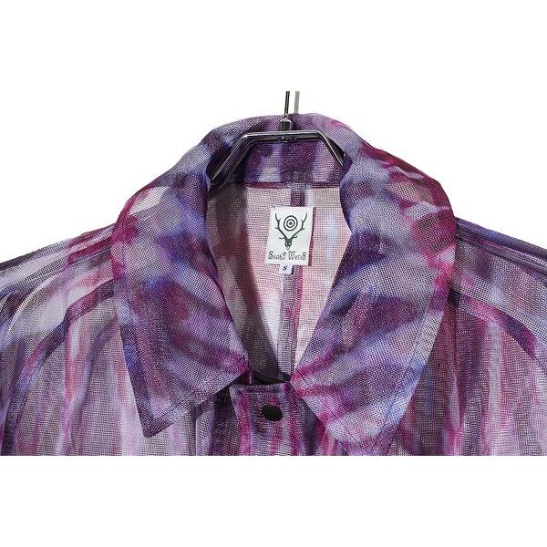 South2 West8 S2W8 サウス2ウエスト8 Bush Coat タイダイ メッシュ