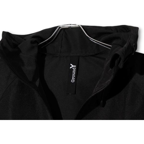 GroundY ミニ オックスフォード クロスシェルパーカー 2 BLACK GroundY MINI OXFORD CLOTH SHELL PARKA ミニ オックスフォード クロス