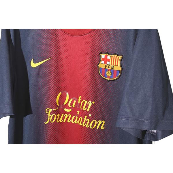 NIKE（ナイキ） FCバルセロナ 12-13 ホーム 観戦用ユニフォーム 半袖 T