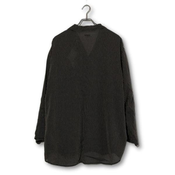2026SS 未使用品 COMOLI コモリ ストライプ スキッパーシャツ 1 STRIPE