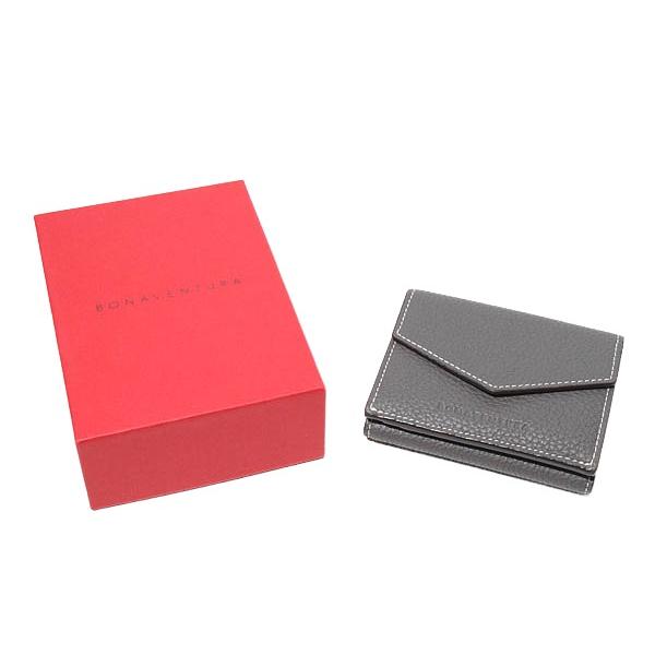 BONAVENTURA ボナベンチュラ レザー 三つ折り財布 コンパクト スモール