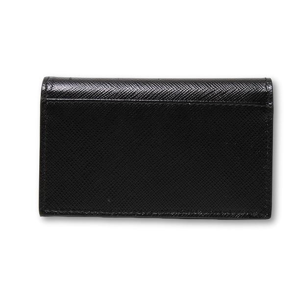 PRADA（プラダ） サフィアーノレザー メタルロゴ 名刺入れ カード
