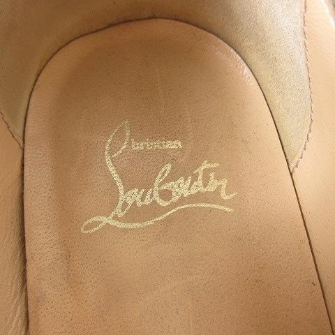 最も優遇 中古 クリスチャンルブタン Christian Louboutin クラウン エンブレム ワッペン ローファー レザー スリッポン シューズ 36 ブラック K26 レディース 012 ブランド古着販売のベクトル 通販 Yahoo ショッピング オンラインストア