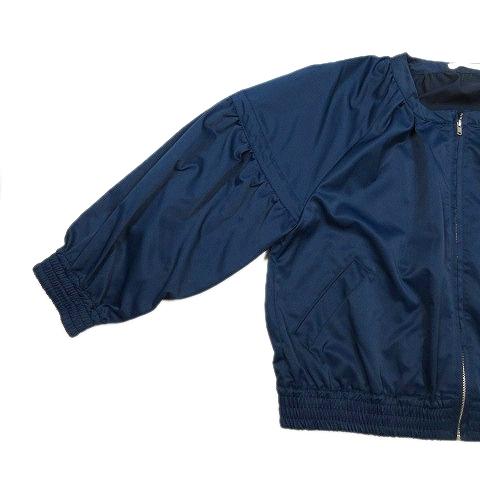 中古 レトロガール Retro Girl ブルゾン ジャケット パフスリーブ ショート丈 ジップアップ コート M ネイビー 16 12 レディース ベクトル 古着 012 ブランド古着販売のベクトル 通販 Yahoo ショッピング