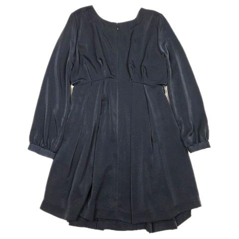 中古 ボルニー Borny ワンピース 長袖 ショート丈 ミニ フレア タック カットソー M ネイビー 11 レディース ベクトル 古着 012 ブランド古着販売のベクトル 通販 Yahoo ショッピング