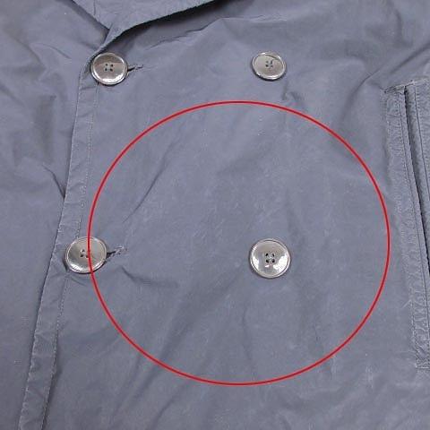 中古 コモリ COMOLI 15SS ガーメント ダイ ナイロン マッキノウ コート