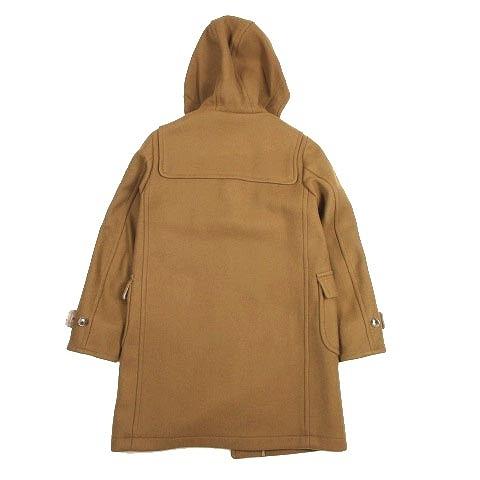 珍しい ウール 15aw Basics Scye ベーシックス サイ 中古 カシミヤ レディース ブラウン 4 38 ブルゾン ジャケット 無地 リブ フーデッド コート ダッフル メルトン ダッフルコート Captains Agency