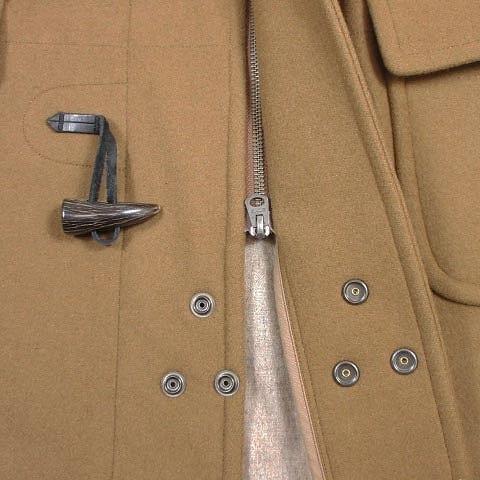 珍しい ウール 15aw Basics Scye ベーシックス サイ 中古 カシミヤ レディース ブラウン 4 38 ブルゾン ジャケット 無地 リブ フーデッド コート ダッフル メルトン ダッフルコート Captains Agency
