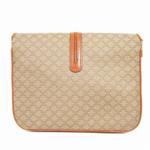 本物 オールドセリーヌ ハンドバッグ レディース マカダム 白 ブラゾン マーク cb35695f5946b633f7f3b5a0066458