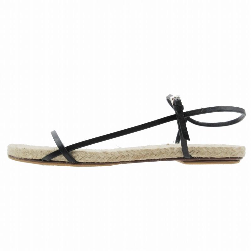 美品 ザロウ THE ROW BARE SANDAL ESPA FLAT ベア サンダル エスパドリーユ フラット シューズ レザー ストラップ  37/24.0cm 紺 ネイビー :012-202303240504:ブランド古着販売のベクトル - 通販 - Yahoo!ショッピング