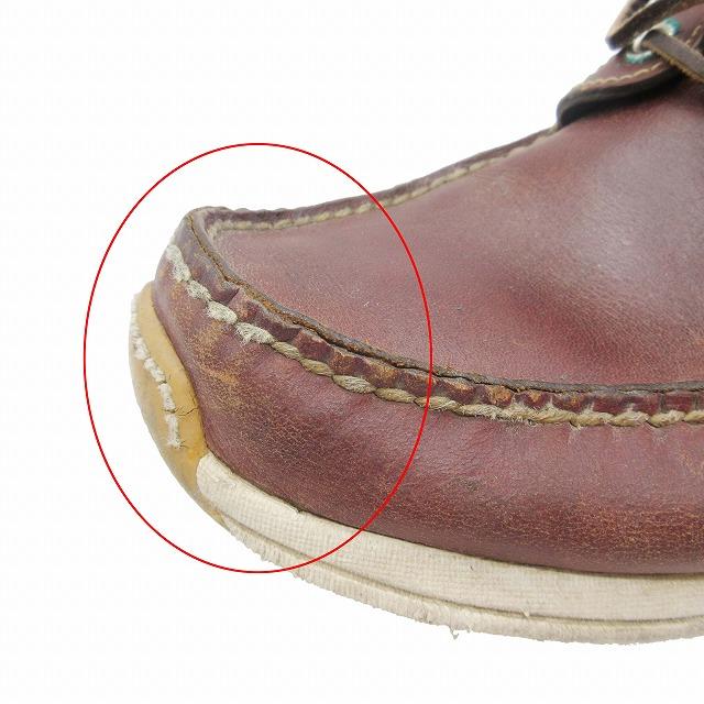 visvimヴィズヴィムデッキシューズモカシンブラウン29cm