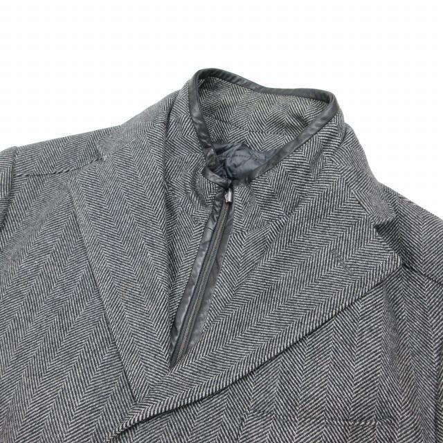 コルネリアーニ Corneliani アンゴラ混 コート ジャケット ブルゾン