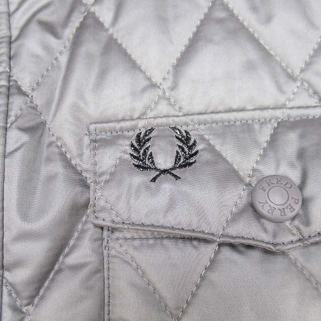フレッドペリー FRED PERRY キルティング シャツジャケット 月桂樹