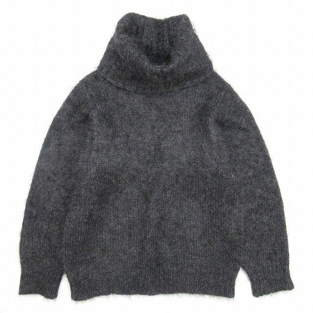 【極美品】BLAMINK 5G ウールカシミヤクルーネックニット RED 36 極美品】BLAMINK 5G ウールカシミヤクルーネックニット RED 36