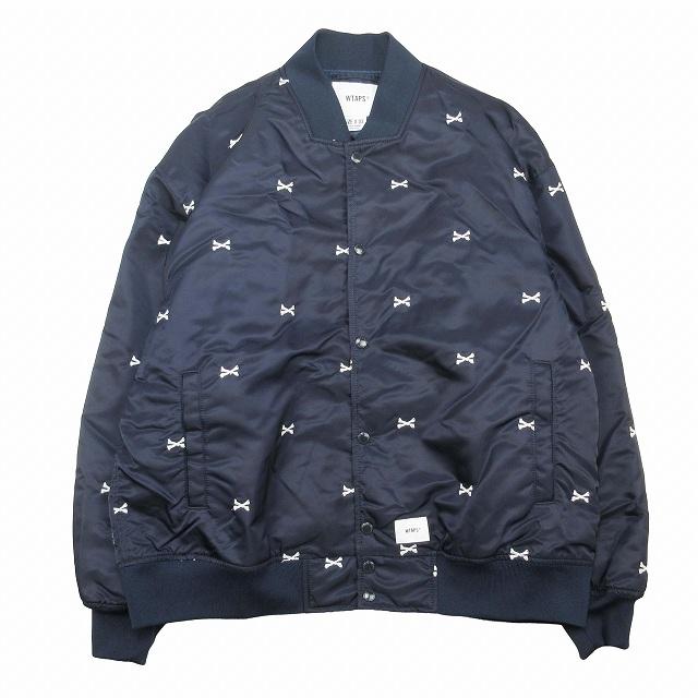 極美品 22SS ダブルタップス WTAPS TEAM JACKET NYLON TWILL TEXTILE 