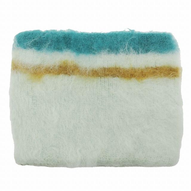 極美品 フミカ ウチダ FUMIKA_UCHIDA MOHAIR ALPACA BLEND KNITTED NECK WARMER モヘア アルパカ ブレンド ニット ネックウォーマー｜vectorpremium｜02