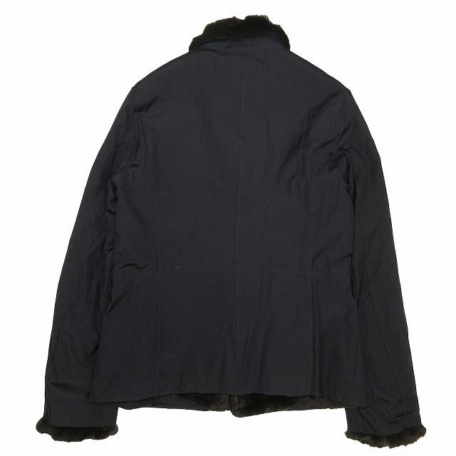 美品 チヴィディーニ CIVIDINI シルク ラビットファー ジャケット  